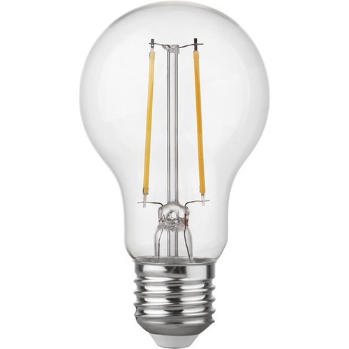 E27 2,5W dimbar LED-lampa - A60, filament, 250lm, 2500K, klart glas