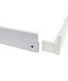 60x60 påbyggnadsram för LED panel - Vit, 620x620mm, för Algine armaturer