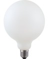 E27 5,5W dimbar LED globelampa - G125, filament, matt vit, 2500K, 520lm