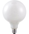 E27 6W dimbar LED-globelampa - G125, filament, opalglas, 2500K