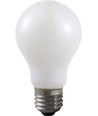 E27 6W dimbar LED-lampa - A60, opalglas, filament, 2500K, 470lm