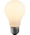E27 6W dimbar LED-lampa - A60, opalglas, filament, 2500K, 470lm