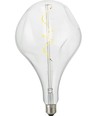 E27 4W XXL Mystery dimbar LED-lampa - A165, 250lm, 2500K, klart glas, filament flex