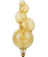 E27 4W XXL Flex Bubble-5 filamentlampa - 200lm, dimbar, guldglas, 2000K