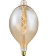 E27 4W XXL Flex Filament LED-lampa - 34cm, 2000K, Guld, dimbar