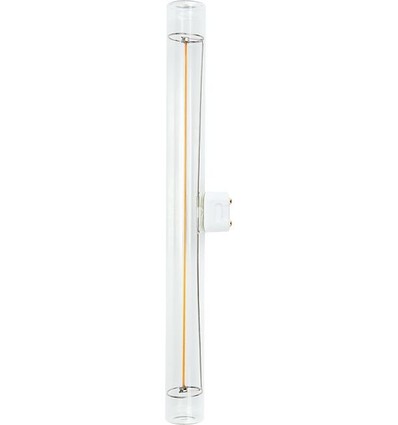 S14d 2,8W LED-linjelampa dimbar - 150lm, 2200K, T30, klart glas