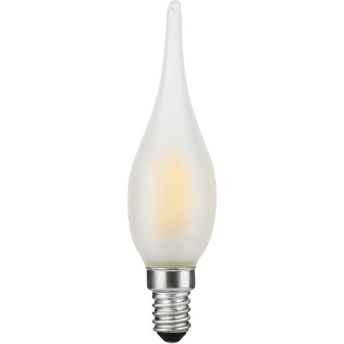 E10 1,5W LED-filamentlampa mini tip - C23, 90lm, 2700K, matt glas