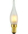 E14 1,8W dimbar LED-kronlampa - C23, Mini Tip Candle, 2500K, matt glas