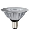 Ba15d AR70 6,5W LED-lampa, 12V - 530lm, 36°, dimbar, varmvit