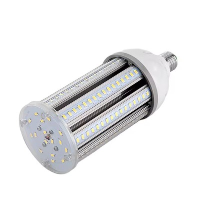 E27 36W dimbar MEGA36 LED-lampa - IP64 vattentät, matt glas, varmvit