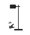 Laddningsbar 3-i-1 LED-lampa - Magnetisk, dimbar, CCT, upp/ned-ljus, svart, inkl. fot och 2 st. monteringsfästen