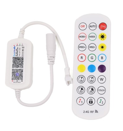 RGBIC-kontroller med fjärrkontroll - Bluetooth Surplife RF trådlös, slim fjärrkontroll, 3-pins