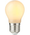 E27 7W dimbar LED-kronlampa - G45, opalt glas, 806lm, 2700K
