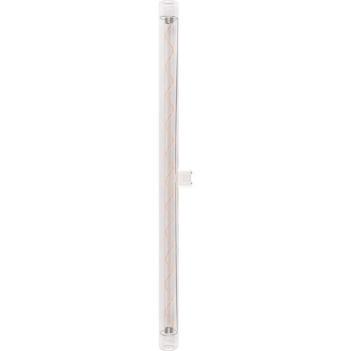 S14d 4W dimbar LED-lampa - T30, spiralfilament, 2200K, klart glas