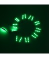 1,1W LED-modul - 12V DC, IP66, vattentät grön, perfekt för skyltar och speciallösningar