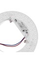 21,5cm / 24/18/12W LED-insats med linser - Flicker free, valbar CCT, ersätter G24, cirkelrör och kompaktrör