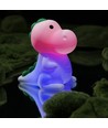 MOCHI Dinosaurie nattlampa i mjuk silikon - uppladdningsbar, färgskiftande + varmvit