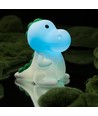 MOCHI Dinosaurie nattlampa i mjuk silikon - uppladdningsbar, färgskiftande + varmvit