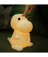 MOCHI Dinosaurie nattlampa - Silikon, färgskifte + varmvit, touch dimbar, IP20 inomhus
