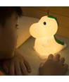 MOCHI Dinosaurie nattlampa - Silikon, färgskifte + varmvit, touch dimbar, IP20 inomhus