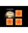 Quantum växtlampa 120W - Inkl. upphängning, fullt spektrum, utan fläkt, justerbar ljusstyrka, flimmerfri, IP65