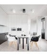 Chloe Duo 2xGU10 takspot - Rektangulär, aluminium, IP20, utan ljuskälla