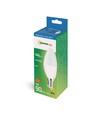 E14 1W LED-kronljuslampa - C37