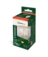E27 5.5W dimbar LED klotlampa - G45, filament