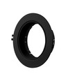 MDD Maxi PC Uno Round AR111 GU10 - IP20 Ø165x41mm Svart utan ljuskälla
