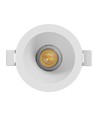 7W Ø9cm Fiale Core infälld spot - CCT, vit, 45 grader, Hål: Ø7,5 cm, Mått: Ø9 cm