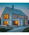 15W Versa CCT fasad vägglampa - 140lm/W, 3xCCT, dekorativ, två ljusstyrkor, IP65