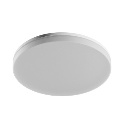 20/30/40W LED CCT taklampa - 3 ljusfärger, Ø33cm, Höjd: 5cm, IP44, vit kant