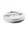 20/30/40W LED CCT taklampa - 3 ljusfärger, Ø33cm, Höjd: 5cm, IP44, vit kant