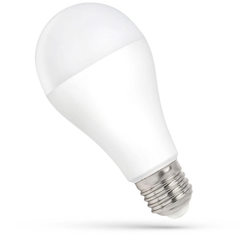 E27 15W LED lampa - 1500lm, A60, 3000K, 270 grader, matt glas