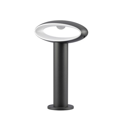 LED Pollare 30 cm 9W IP54 Mörkgrå - 230V, 4000K, inkl. ljuskälla