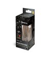 E27 2,5W ST65 LED lampa - Modernshine dekorationslampa, bärnstensfärgat glas