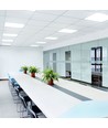 60x60 LED-panel, 40W - Höjd:32mm, 115lm/W, 5 års garanti, vit kant