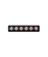6W SHIFT Basic Grid XS Linjär Armatur - 11cm, 3000K, Svart