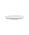 24W Nymphea Black & White taklampa - CCT, 130lm/W, IP54, Ø32cm, vit/svart kant