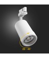 20W PAVA BASIC skenspot - CCT, 20-45° spridning, 111lm/W, vit, IP20