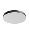 36W Nymphea Optima CCT taklampa - 120lm/W, Ø40cm, svart ring, justerbar CCT, IP20