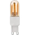 G9 3W dimbar LED-lampa - 6,6cm, 2200K, Gold, filament