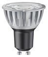 GU10 6,5W dimbar LED-lampa - 10°, 500lm, 2700K, silverfinish