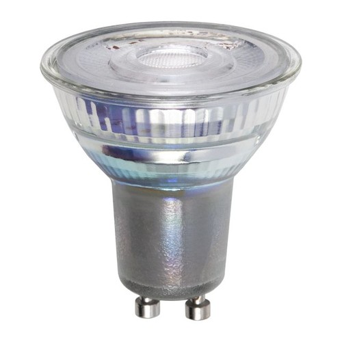 GU10 5,5W DimToWarm LED-lampa - 450lm, 2200K-2700K, dimbar, 38 grader, glas