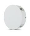 V-Tac 4W LED-vägglampa - IP65, vit, rund, 4-vägs ljus, 4000K, inkl. ljuskälla