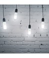 E27 7,5W LED-lampa - T37, 3000K