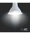 E27 11W LED PAR30-lampa - 4000K, Samsung LED-chip
