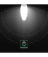 V-Tac 60W LED-lampa - E40, 4000K, Cree Chip, 6 års garanti