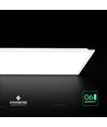 120x30 LED-panel, 40W - 120lm/W, CREE-chip, 6 års garanti, vit ram