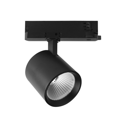 V-Tac 30W 3-fas skenspotlight - CREE chip, svart, 6400K, 6 års garanti